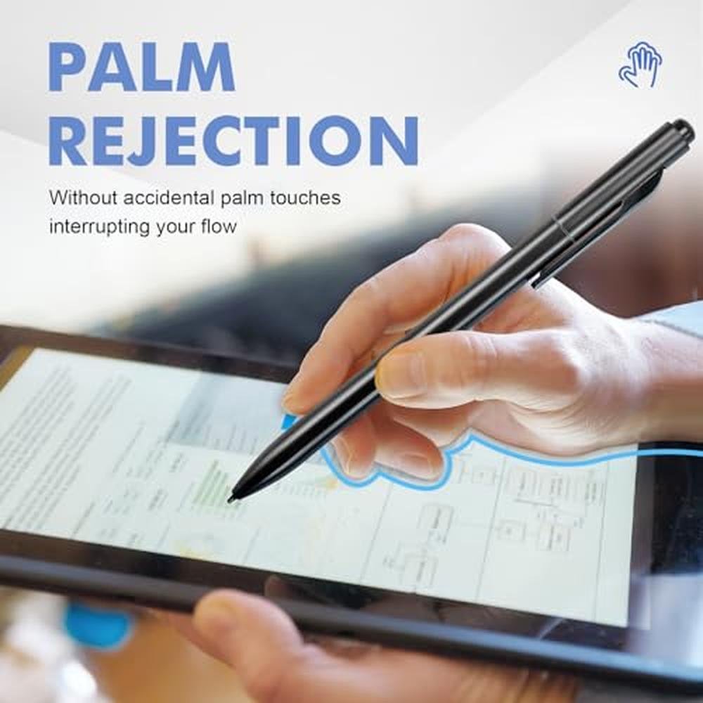 Digital Pen: ProSketch EMR Pen with Eraser Pencil Clip – In Use