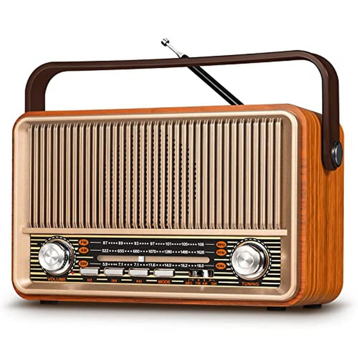 PRUNUS J-120 Radio Portable AM FM – Front View