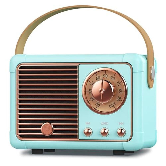 PRUNUS J-999 Retro Bluetooth Speaker – Front View