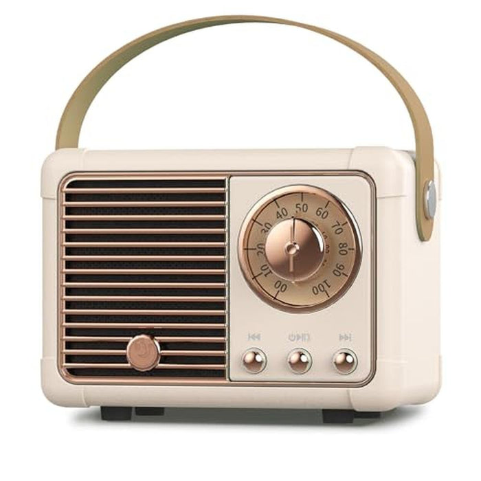 PRUNUS J-999 Retro Bluetooth Speaker – Front View