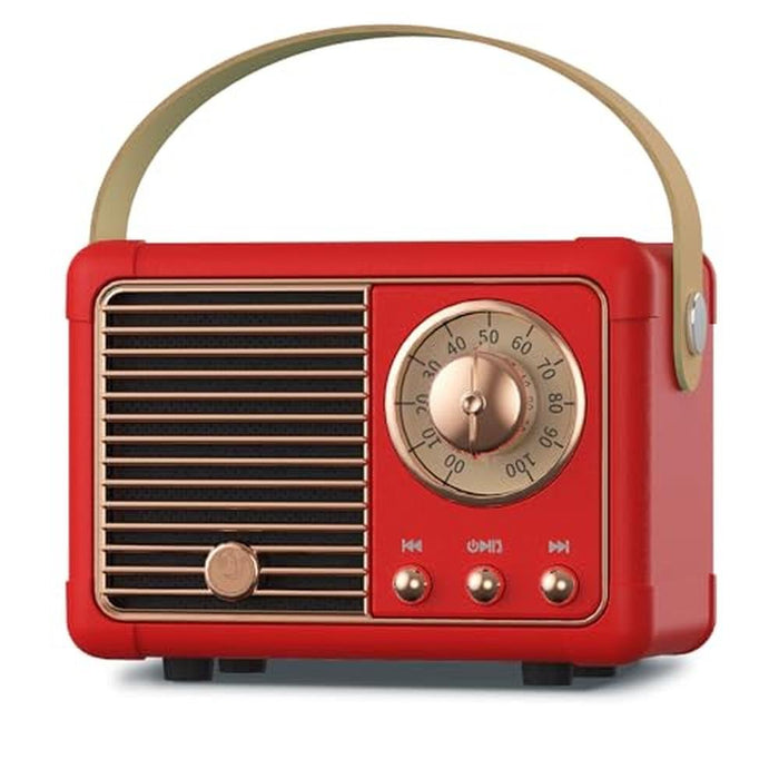 PRUNUS J-999 Retro Bluetooth Speaker – Front View