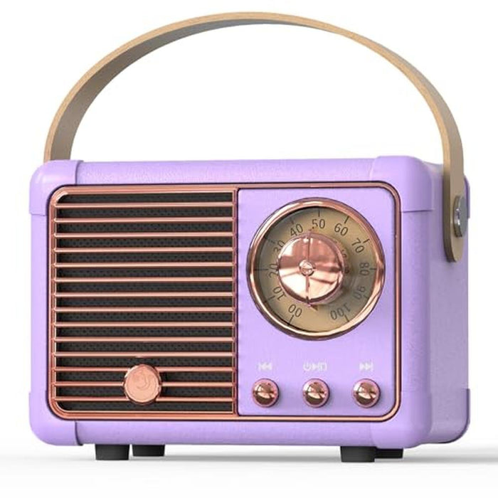 PRUNUS J-999 Retro Bluetooth Speaker – Front View