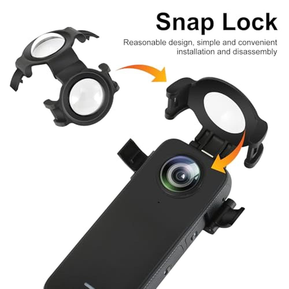 Insta 360 X3 Lens Protector: PULUZ Dual Lens Guards – Packaging