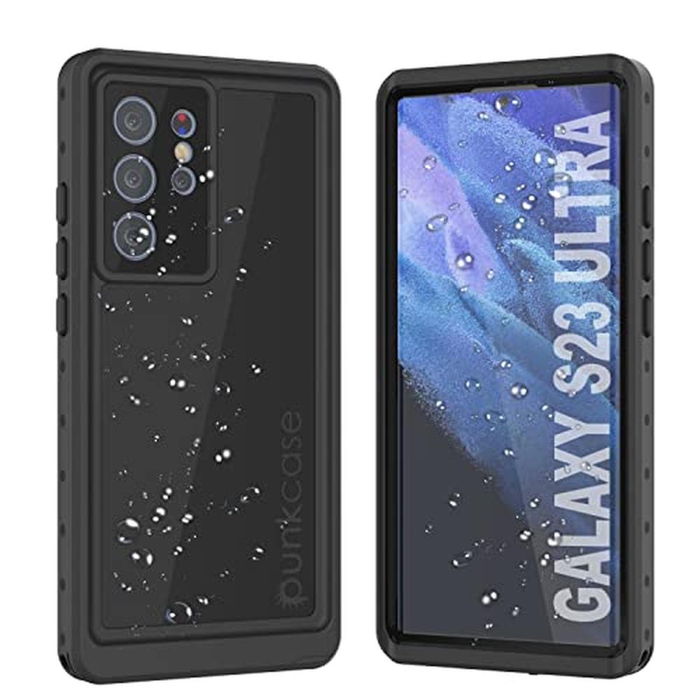 Galaxy S23 Ultra: Punkcase Studstar Series Slim Fit IP68 – Front View