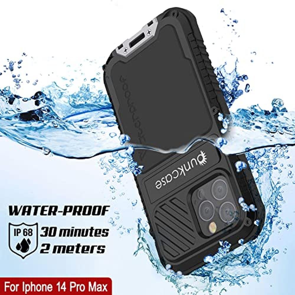 PunkCase Waterproof Case for iPhone 14 Pro Max – Close-up Detail