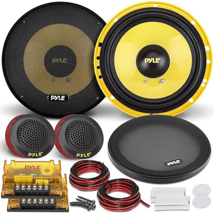 Pyle 2 Way Custom Component Speaker System – Front View