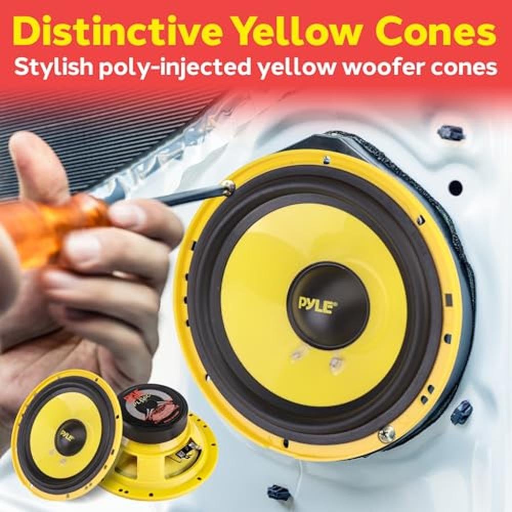 Pyle 2 Way Custom Component Speaker System – Packaging