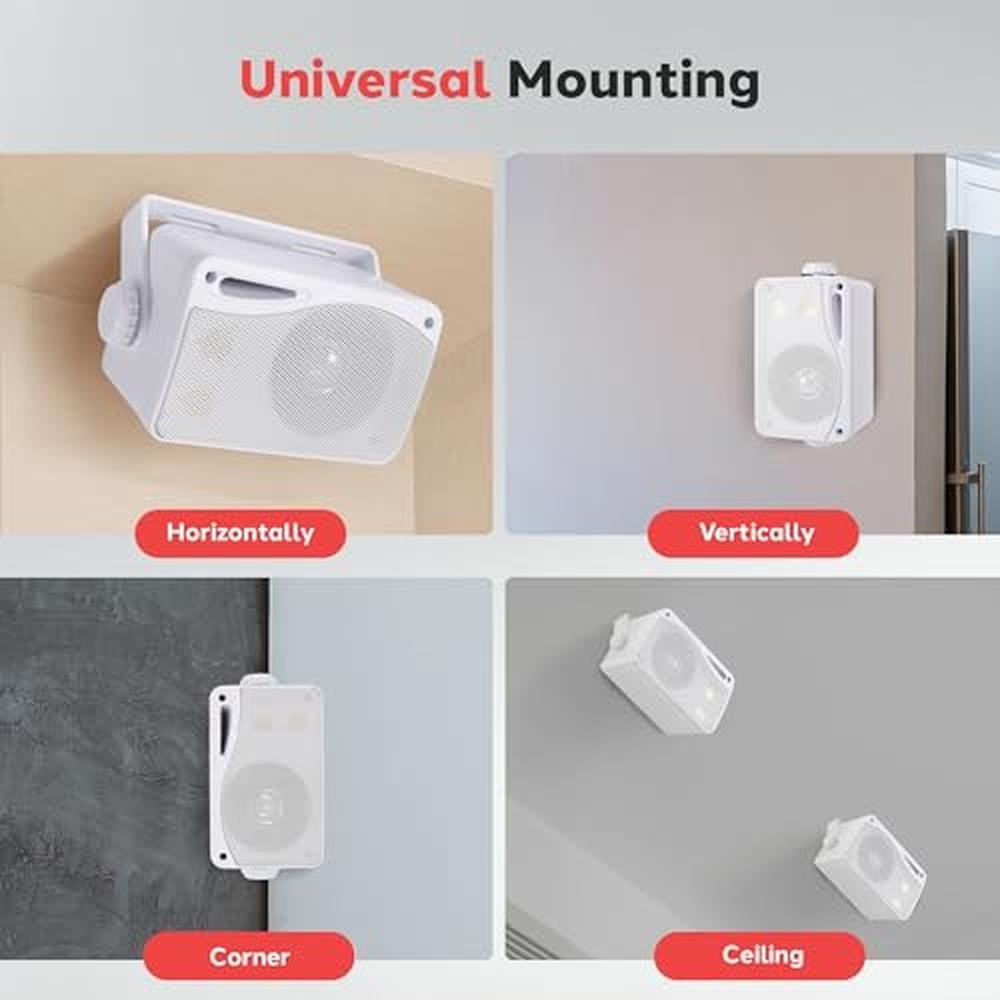 Pyle 3-Way Indoor & Outdoor Box Speaker System – In Use