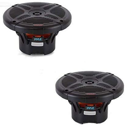 Pyle 6.5 Inch Bluetooth Marine Speakers – Side View