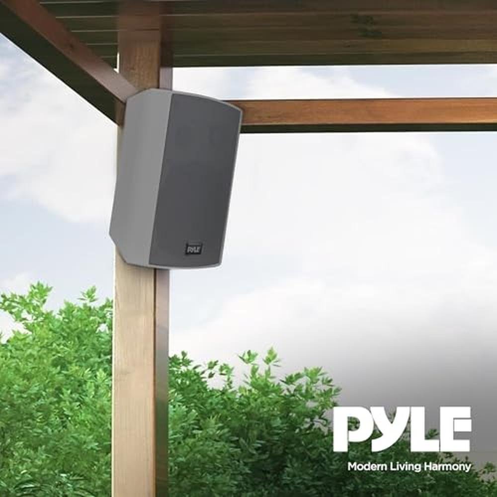 Pyle 6.5 Inch Wall Mount Waterproof Speaker System for – In Use