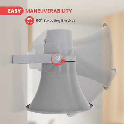 Pyle Indoor Outdoor PA Horn Speaker – Close-up Detail