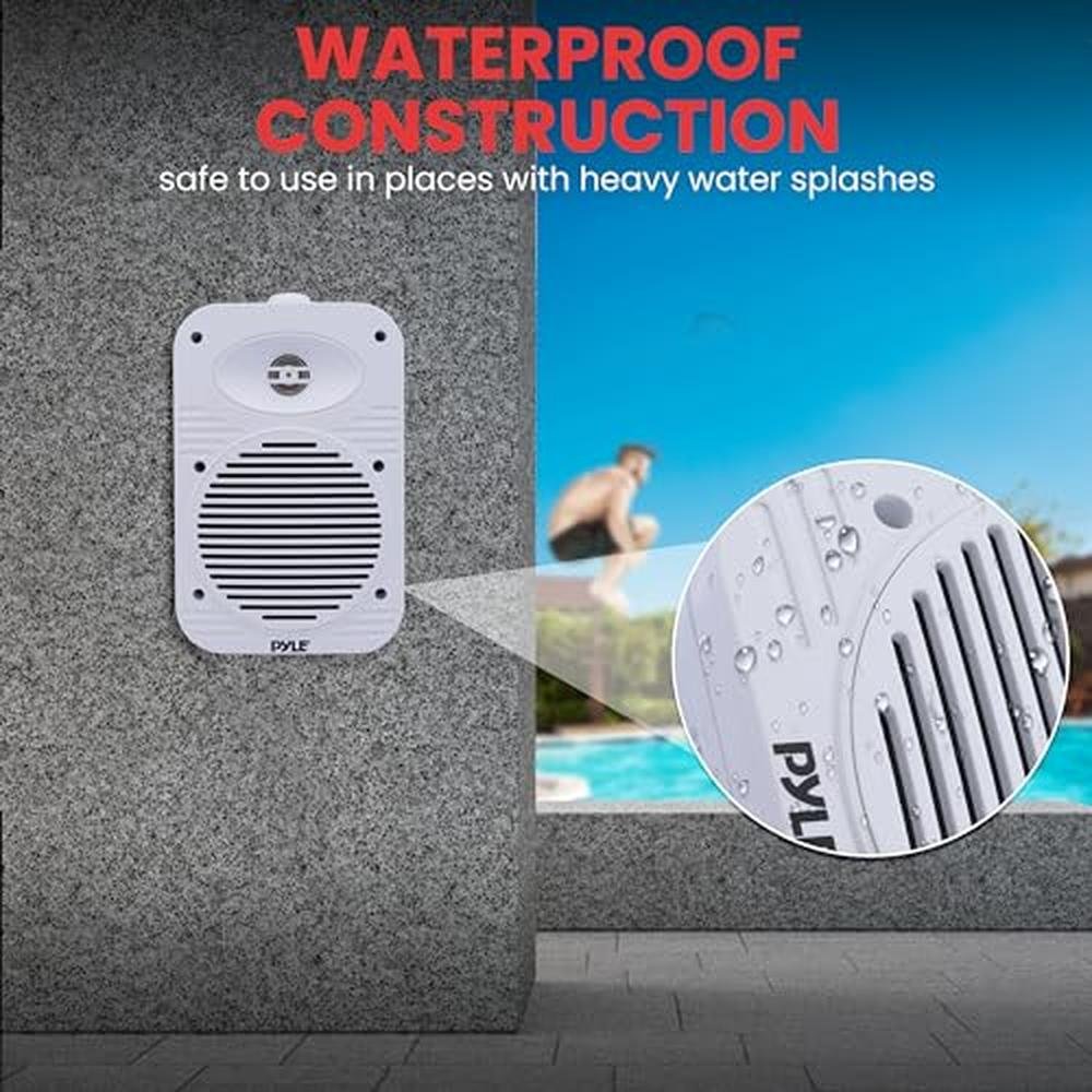 Pyle Indoor Outdoor Speakers Pair – Packaging