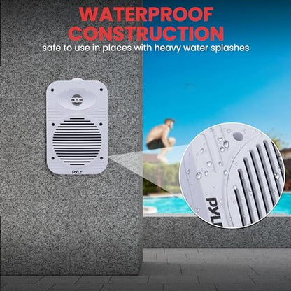 Pyle Indoor Outdoor Speakers Pair – Packaging
