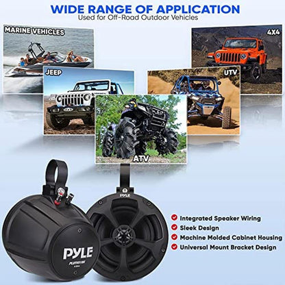 PYLE: Marine Speakers – Side View