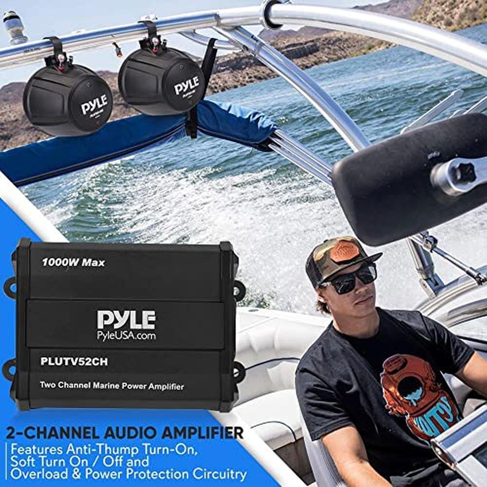 PYLE: Marine Speakers – Close-up Detail