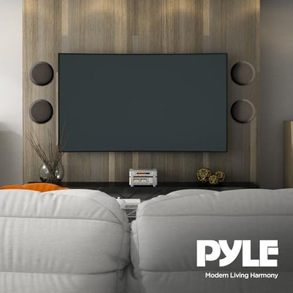 Pyle PDIC81RDBK 8 Inch 250 Watts Flush in-Wall in-Ceiling – In Use