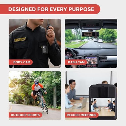 Video Camera: Pyle Police Security Video Body Camera HD – Packaging