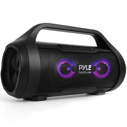 Pyle Portable Bluetooth Boombox Speaker – Front View
