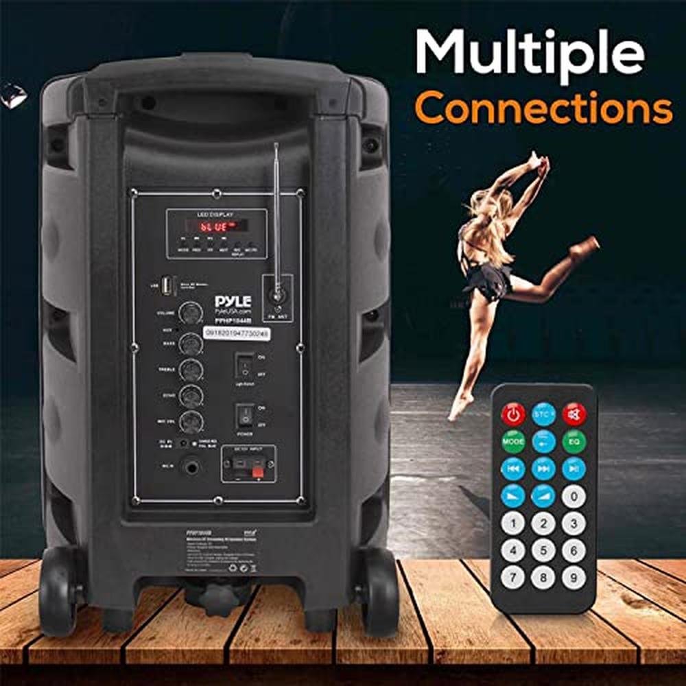 Pyle Portable Bluetooth PA Speaker System – In Use
