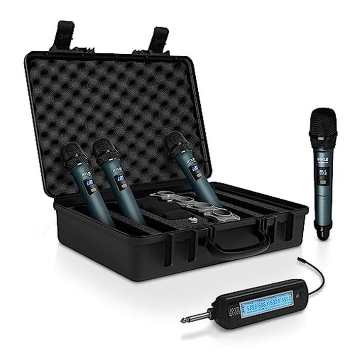 Pyle Portable UHF Band Receiver System – Front View