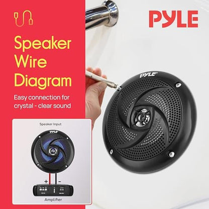 Pyle Waterproof Rated Marine Speakers – In Use