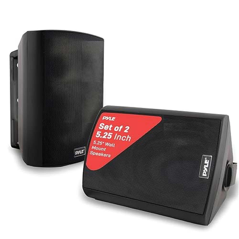 Pyle Waterproof Wall Mount Speaker System – Front View