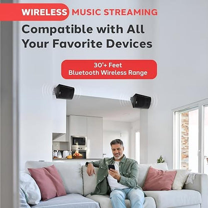 Pyle Waterproof Wall Mount Speaker System – Close-up Detail