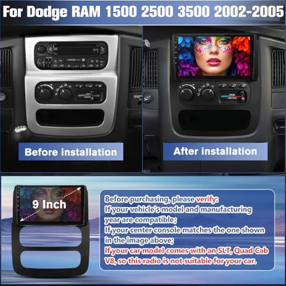 Android Pyniro: Pyniro Car Radio Stereo Upgrade for Dodge – Side View