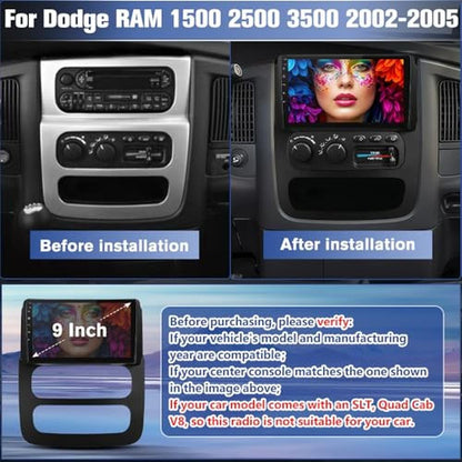 Android Pyniro: Pyniro Car Radio Stereo Upgrade for Dodge – Side View