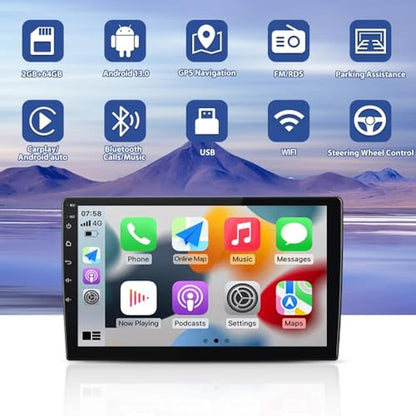 Android Pyniro: Pyniro Car Radio Stereo Upgrade for Dodge – Close-up Detail