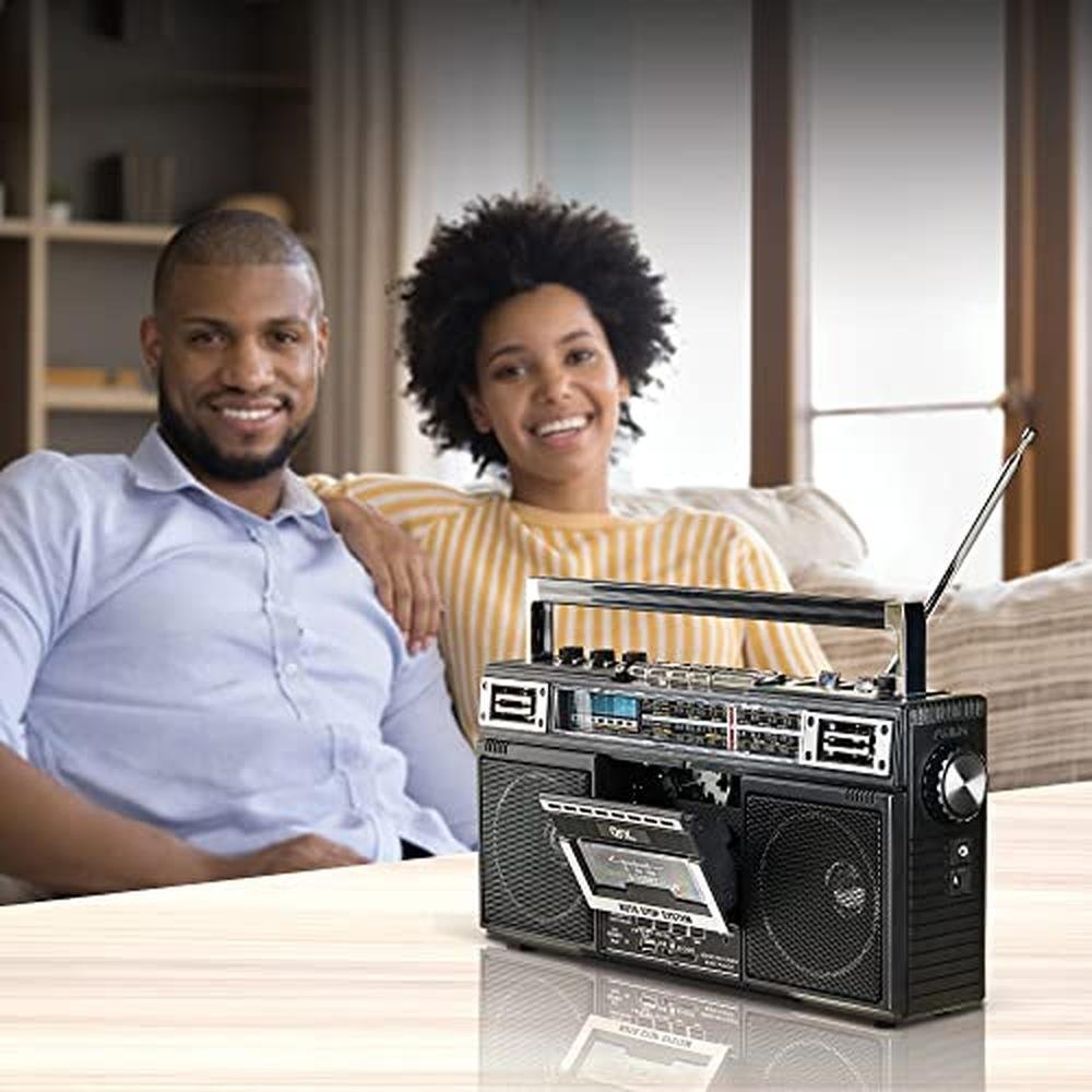 Radio Band: QFX J-220BT Boombox MP3 Conversion from Radio – Packaging