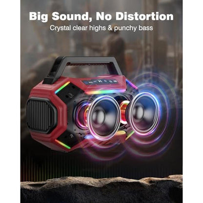 Speaker Qozybuds: Qozybuds Bluetooth 6.0 80W Peak Loud – In Use