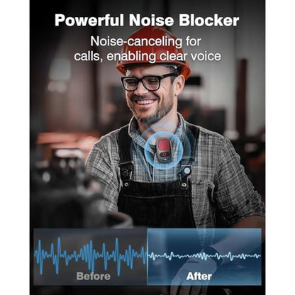 Speaker Qozybuds: Qozybuds Wearable Bluetooth 5.4 Speaker – In Use