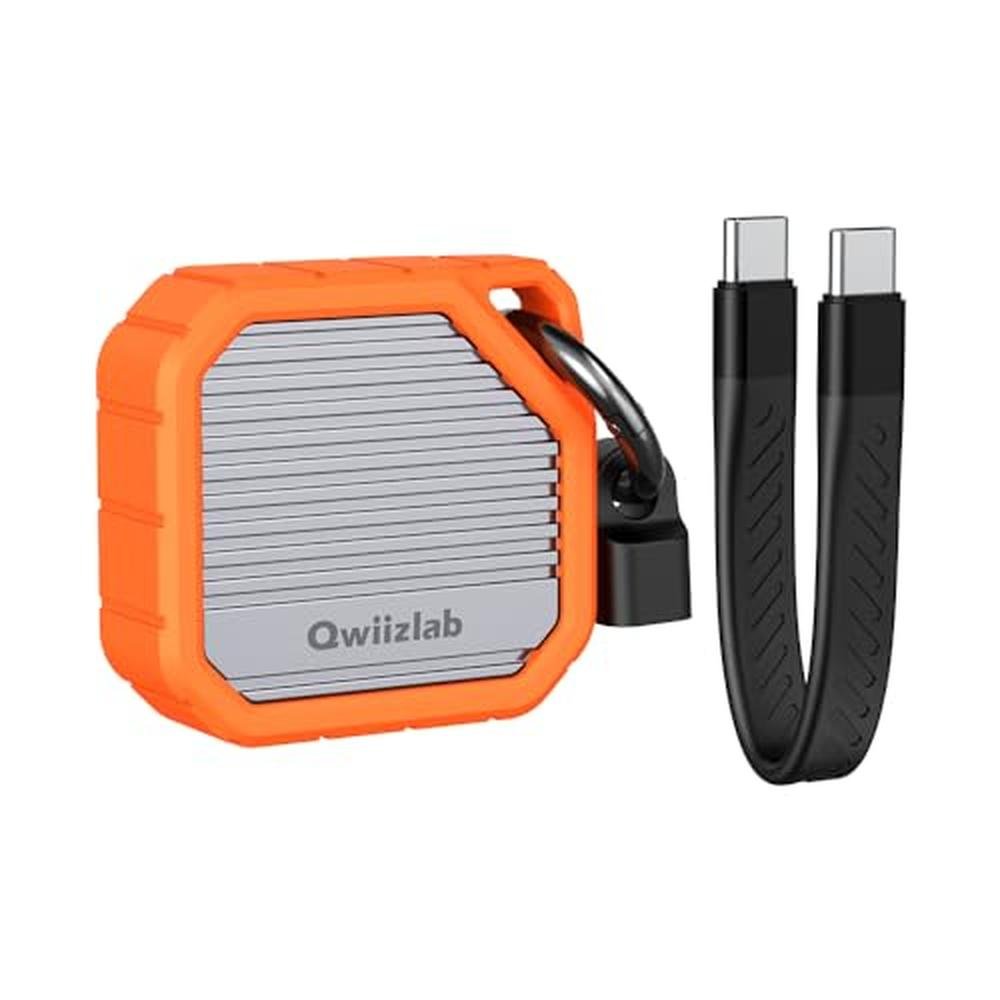 Qwiizlab 2230: Qwiizlab M.2 2230 SSD NVMe Enclosure – Front View