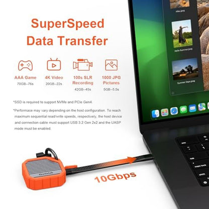 Qwiizlab 2230: Qwiizlab M.2 2230 SSD NVMe Enclosure – In Use
