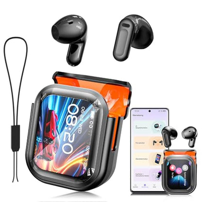 Translation Earbuds: NE20 Real-Time AI 135 Language – Front View
