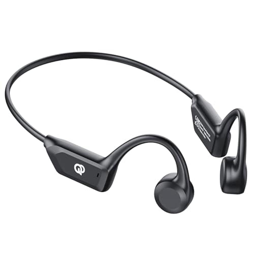 Headphones Qyzue: Qyzue Bone Conduction Open Ear Headphones – Front View