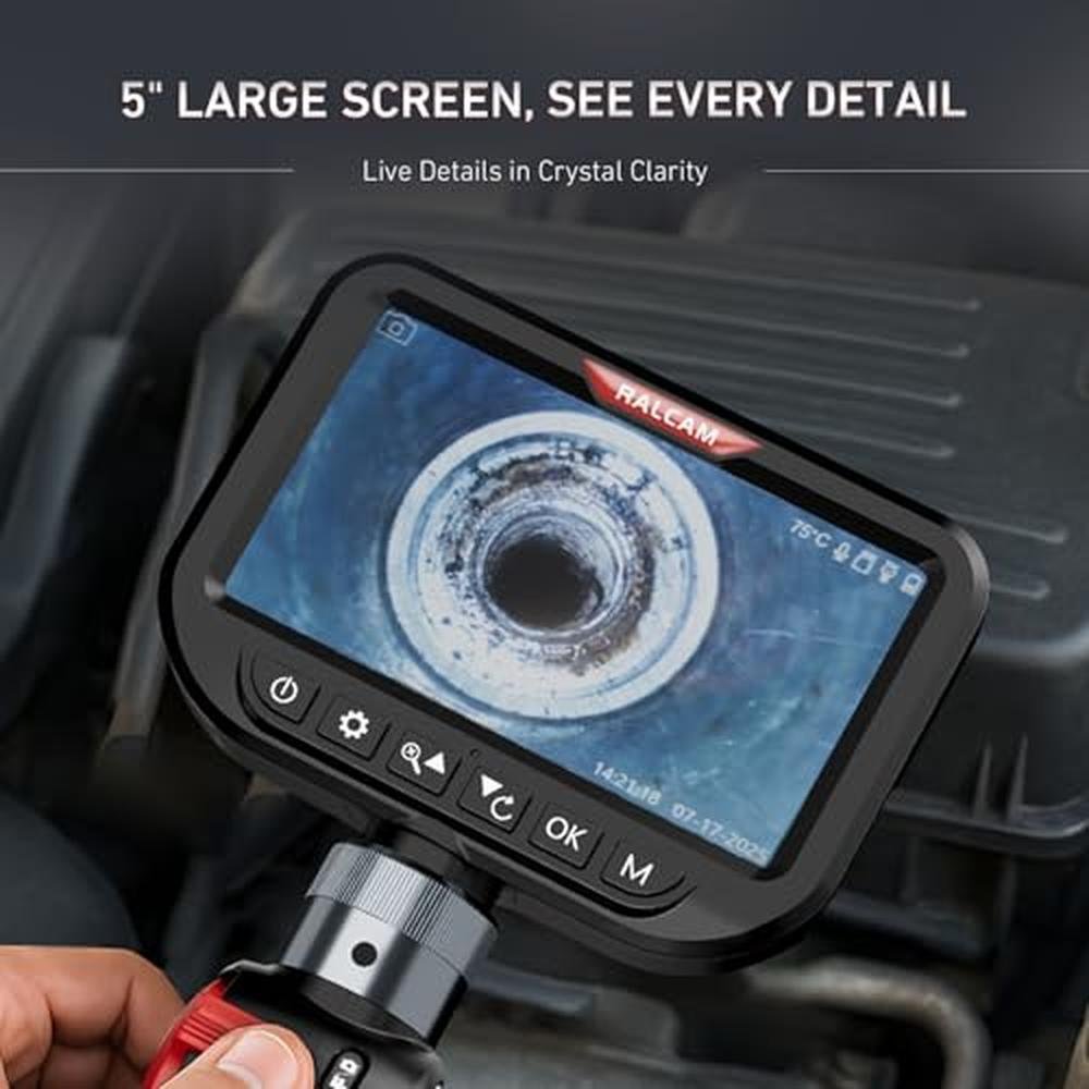 Camera Ralcam: Ralcam 3.9mm Two-Way Articulating Borescope – Close-up Detail