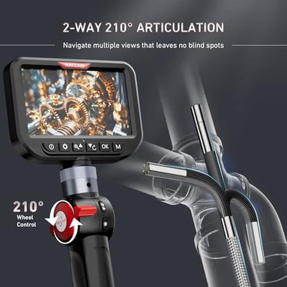 Camera Ralcam: Ralcam 3.9mm Two-Way Articulating Borescope – In Use
