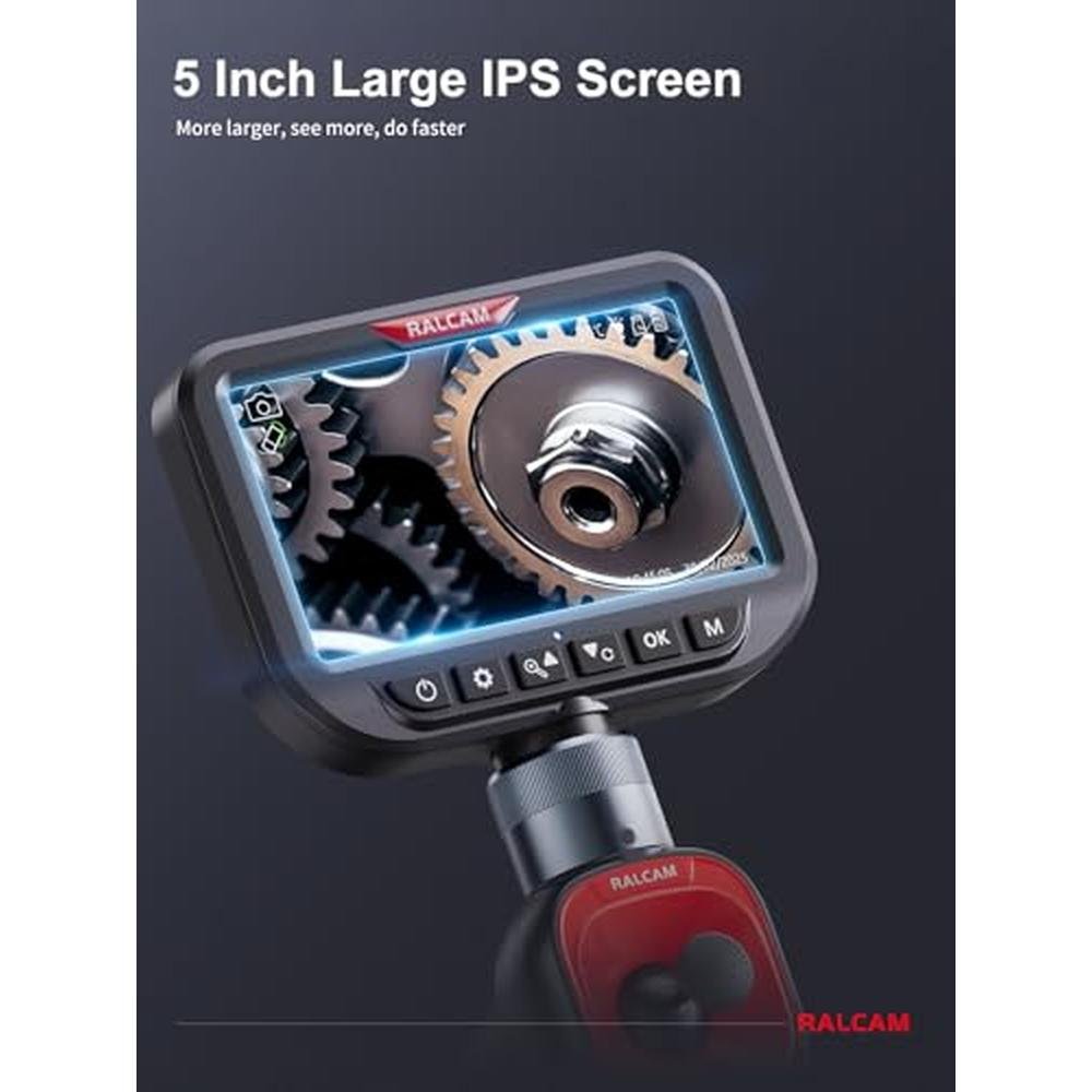 Camera Ralcam: Ralcam 360 Articulating Borescope Dual Lens – Close-up Detail