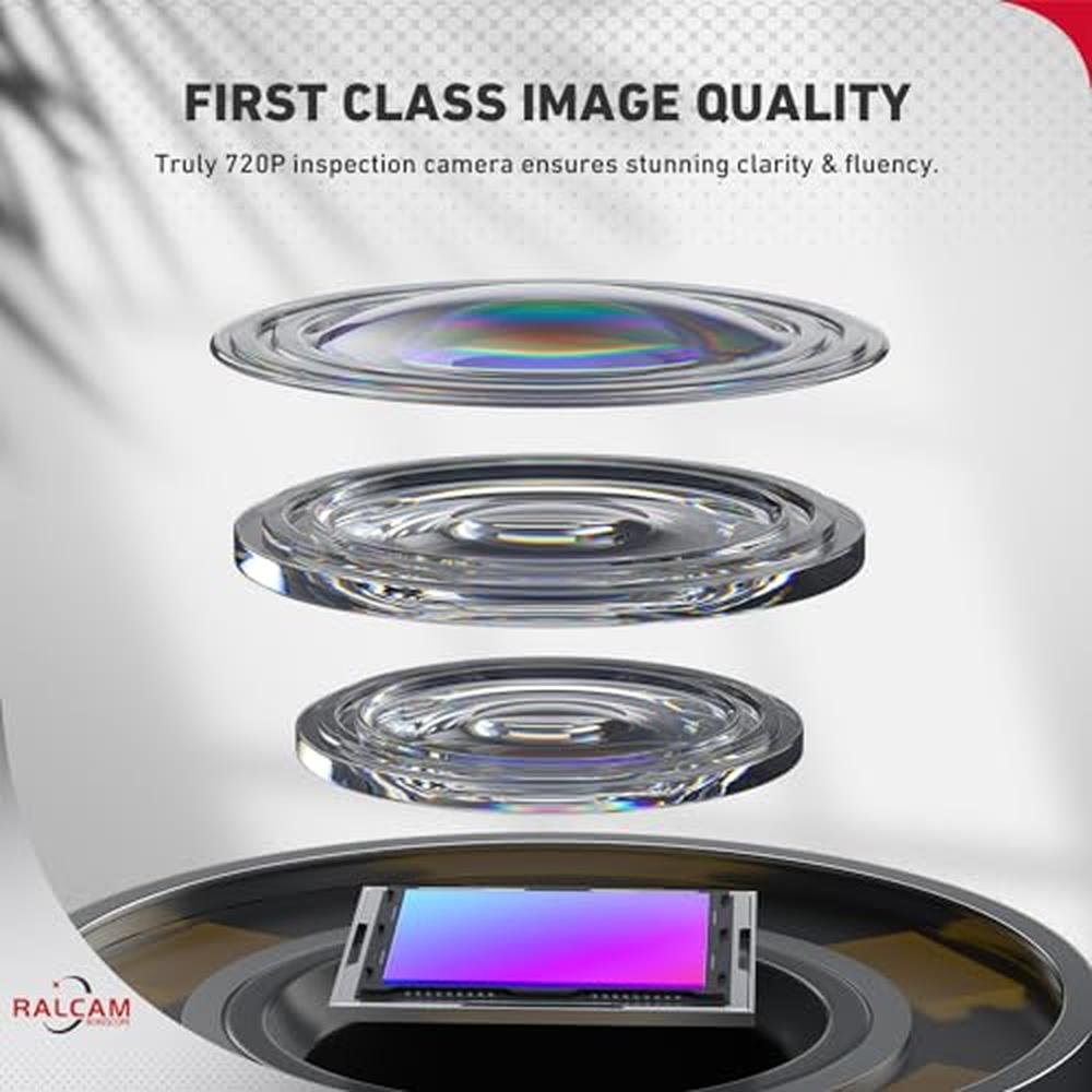 Ralcam Endoscope: 2-Way Articulating Borescope with Light – Packaging