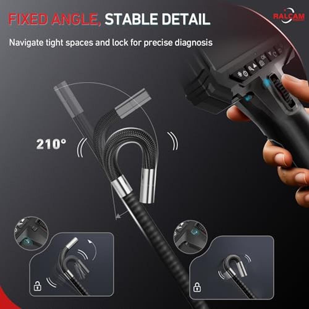 Ralcam Two Way Articulating Borescope – Close-up Detail