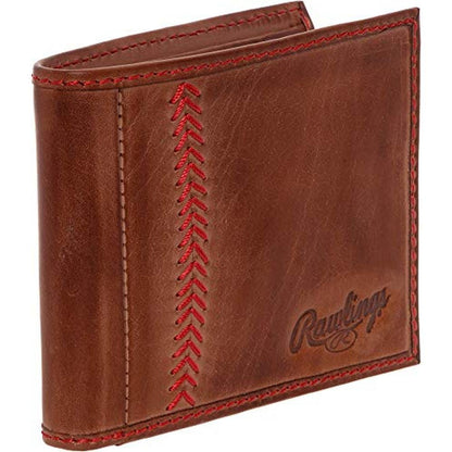 Rawlings Mens Tanned-leather Baseball Stitch Embroidered – Side View