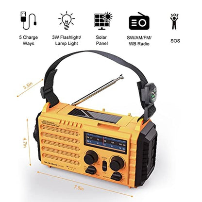 Weather Radio: Raynic 5000mAh/18500mWh NOAA Weather Radio – Packaging