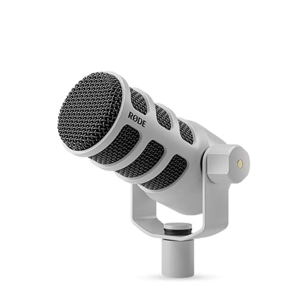 RDE PodMic Cardioid Dynamic Broadcast Microphone – Front View