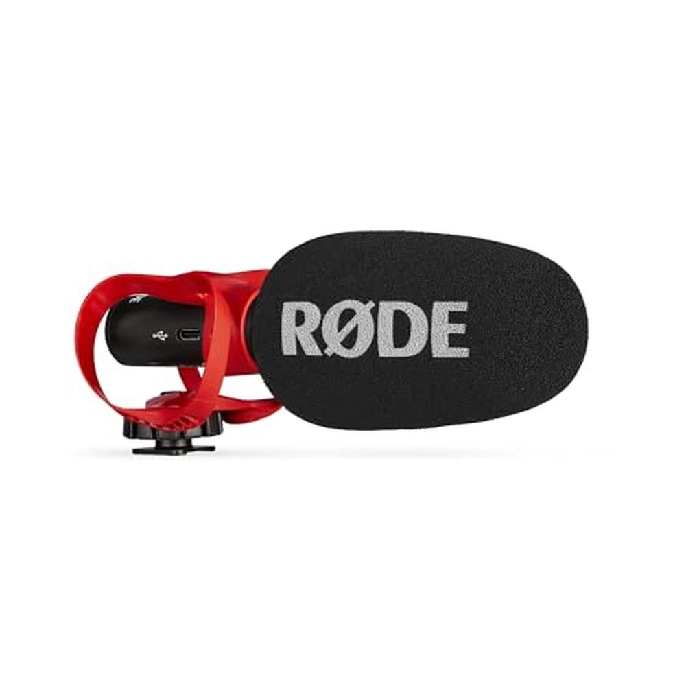 RDE Videomic Go II Helix: Ultra-Compact On-Camera Shotgun – Front View