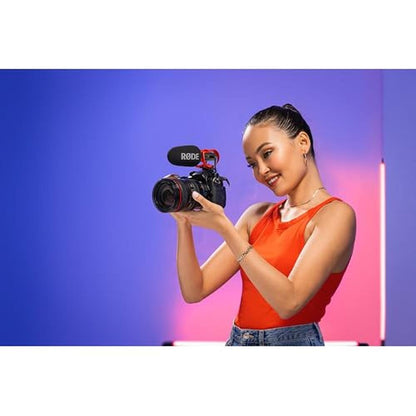 RDE Videomic Go II Helix: Ultra-Compact On-Camera Shotgun – Side View