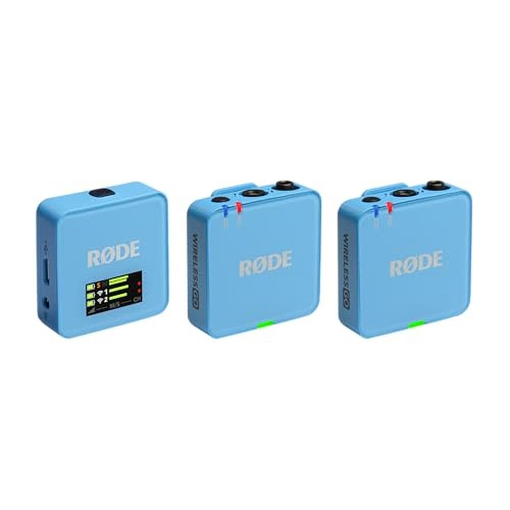 RDE Wireless Go Gen 3: Compact Wireless Mic with Pristine – Front View