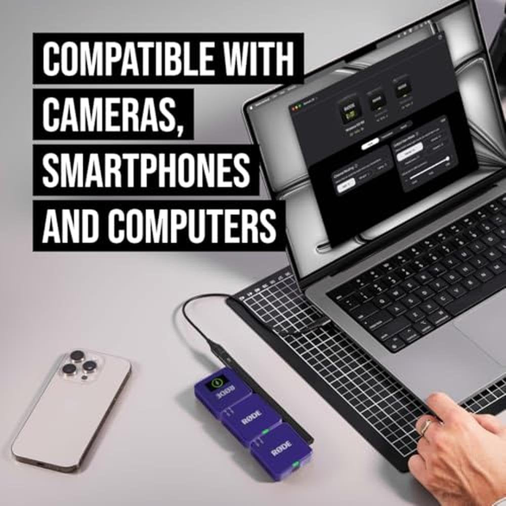RDE Gen: RDE Wireless Go Gen 3 Compact Wireless Mic – Close-up Detail