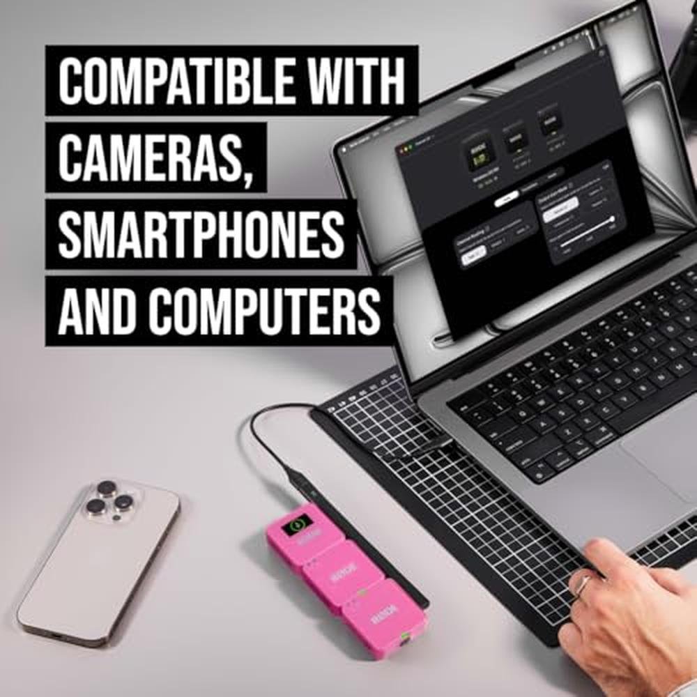 RDE Gen 3: RDE Wireless Go Compact Wireless Mic – Close-up Detail